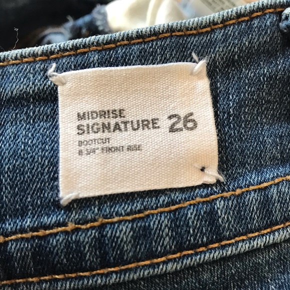 Size 26 Hudson mid rise signature bootcut jeans - Picture 4 of 6